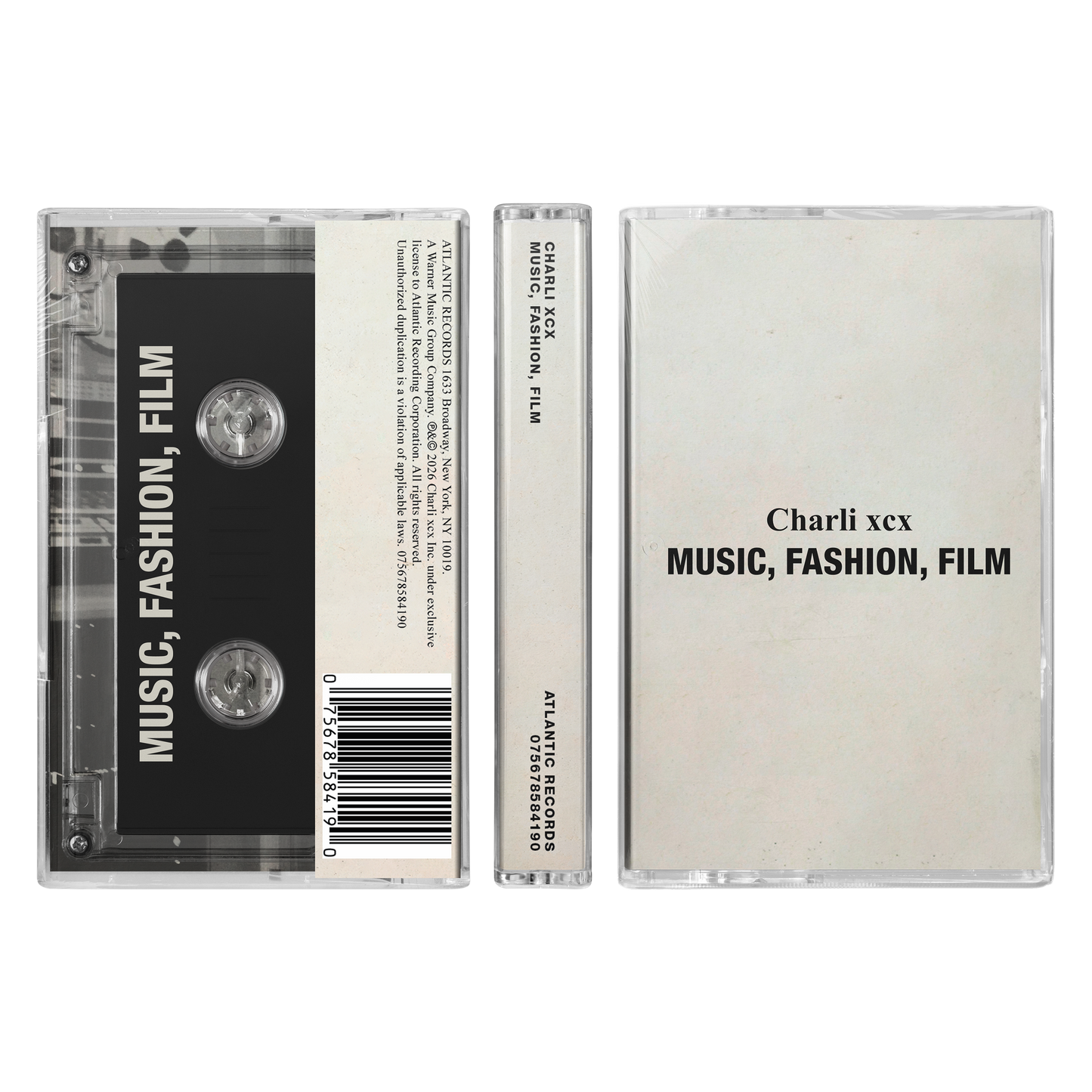 Charli XCX : MUSIC, FASHION, FILM (PRE-ORDER)