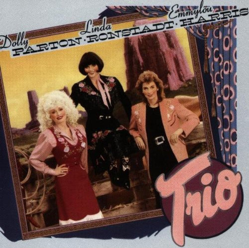 the album cover for Linda Ronstadt - Trio
