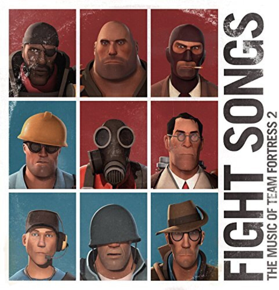 the album cover for Valve Studio Orchestra - Fight Songs: The Music Of Team Fortress 2