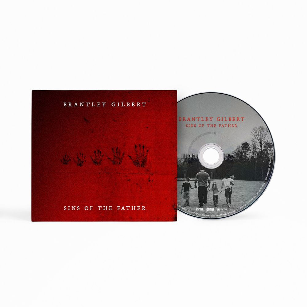 the album cover for Brantley Gilbert - Sins of the Father