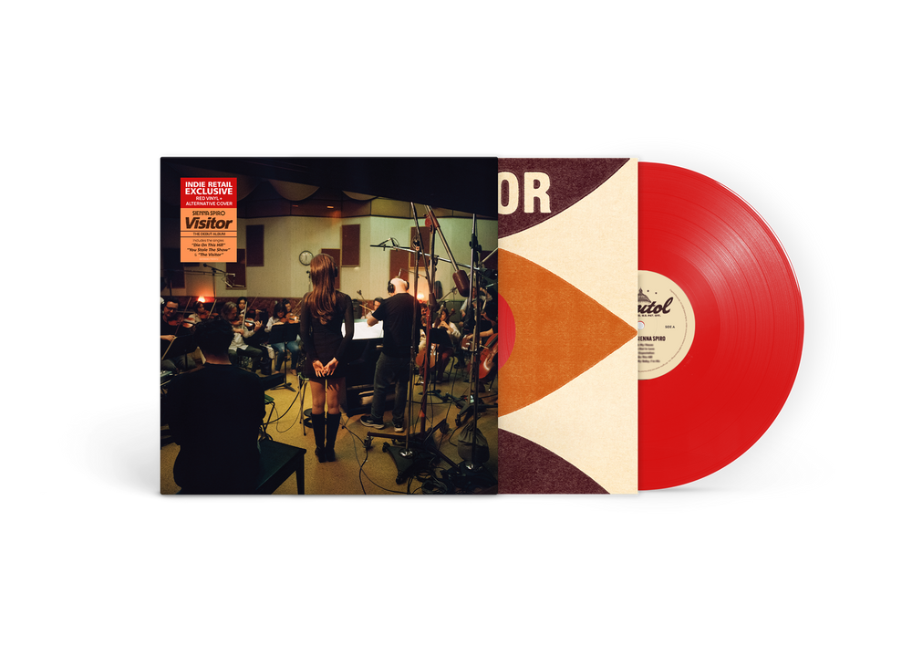 限定レッド盤SIENNA SPIRO Visitor シエナ・スパイロ レコード Sienna Spiro - Visitor [Indie Exclusive Red with Alternate Cover
