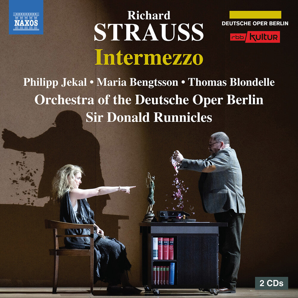 the album cover for Philipp Jekal - Strauss: Intermezzo
