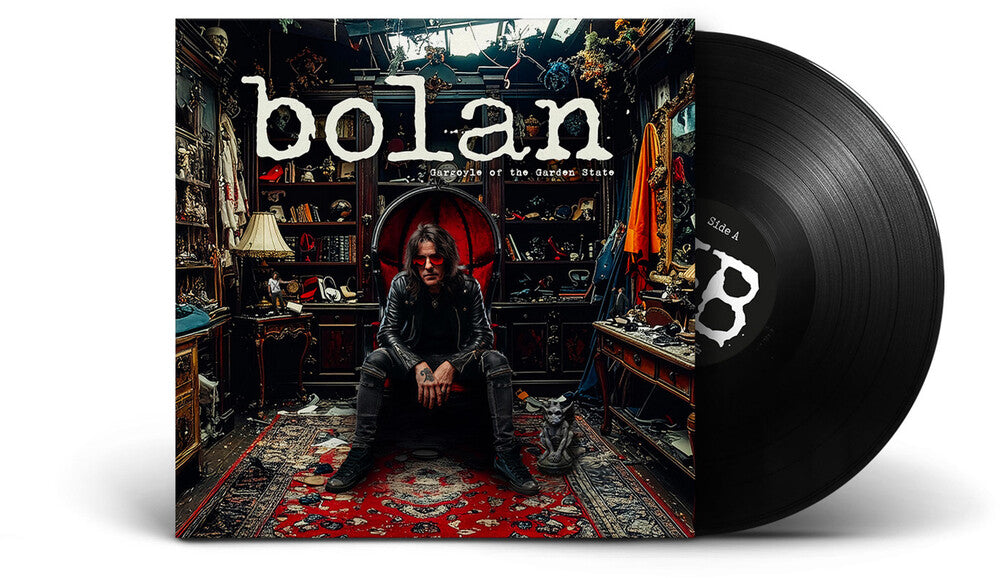 the album cover for Rachel Bolan - Gargoyle Of The Garden State