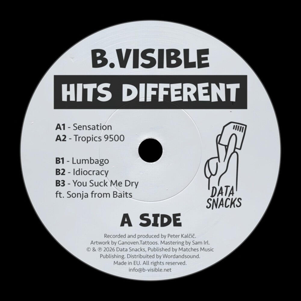 the album cover for B Visible - Hits Different (Ep)