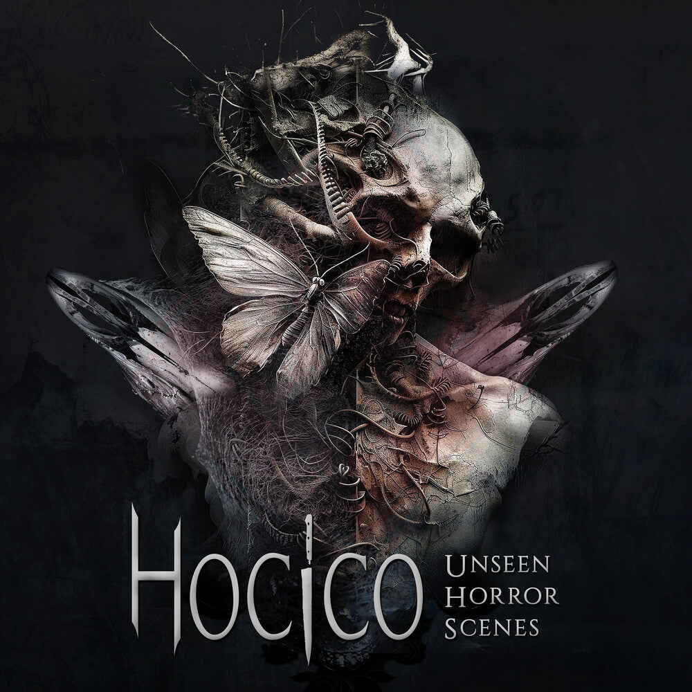the album cover for Hocico - Unseen Horror Scenes