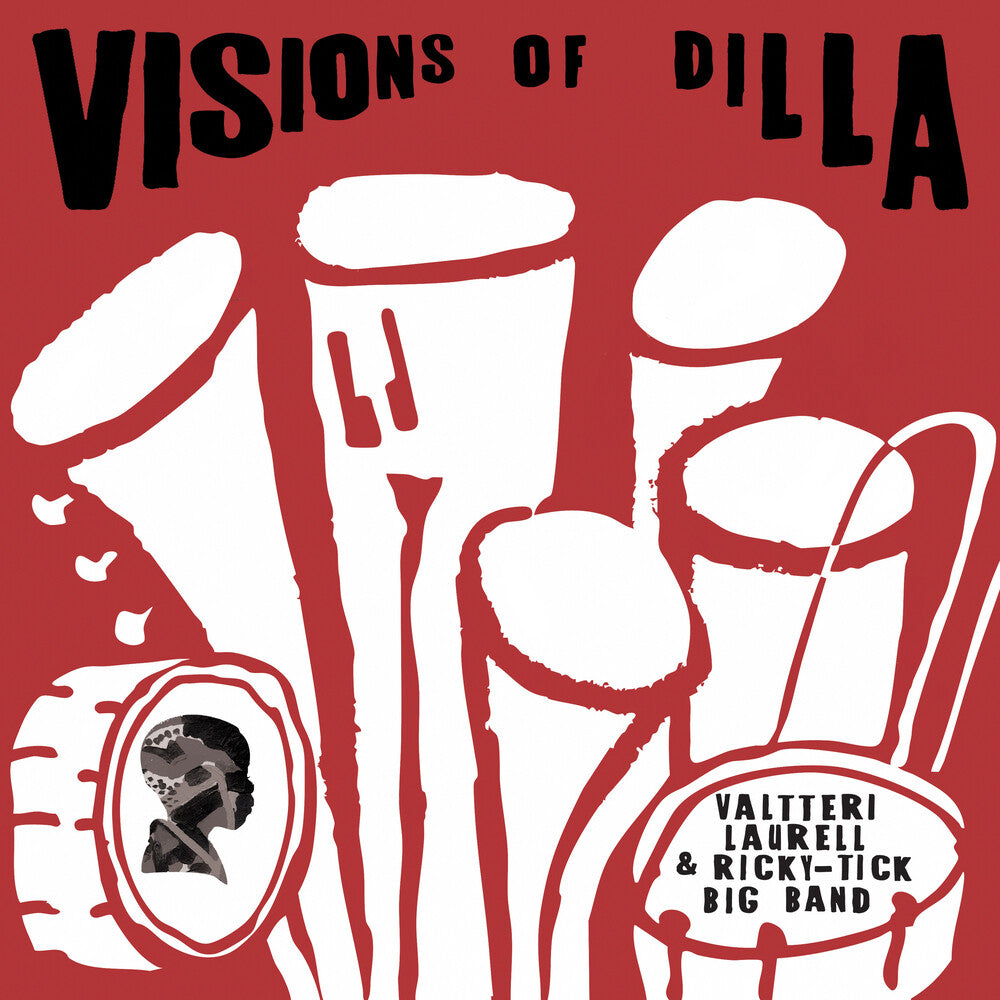 the album cover for Valtteri Laurell - Visions Of Dilla