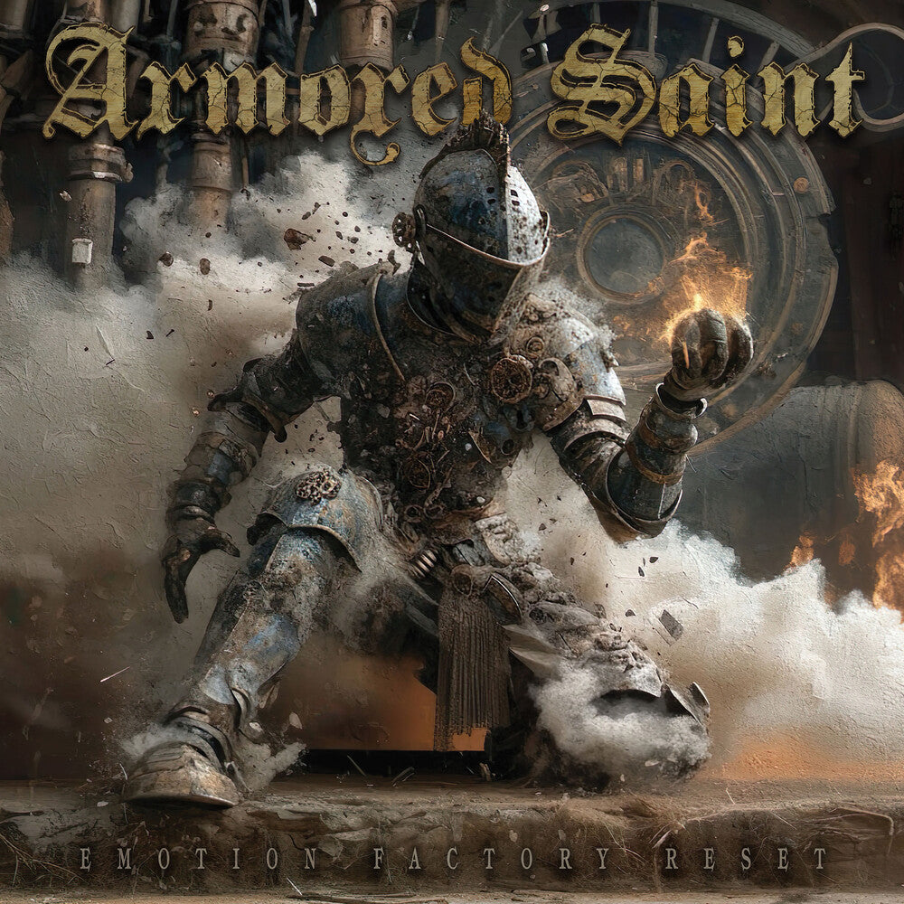 the album cover for Armored Saint - Emotion Factory Reset