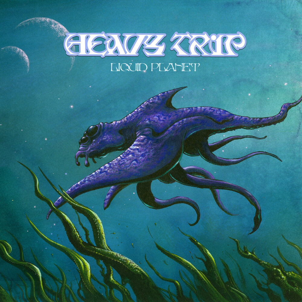 the album cover for Heavy Trip - Liquid Planet