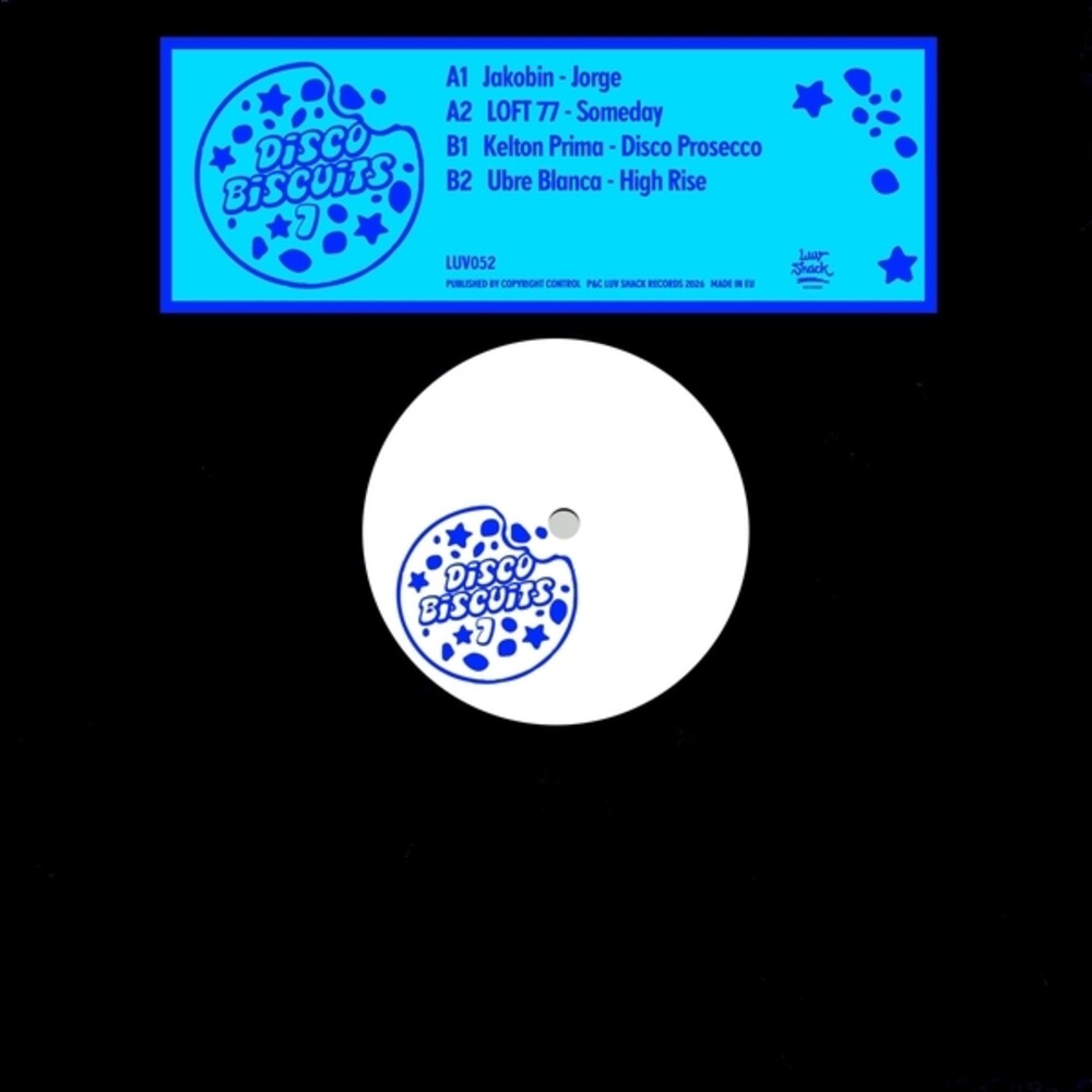 the album cover for Disco Biscuits 7 / Various (Ep) - Disco Biscuits 7 / Various (Ep)