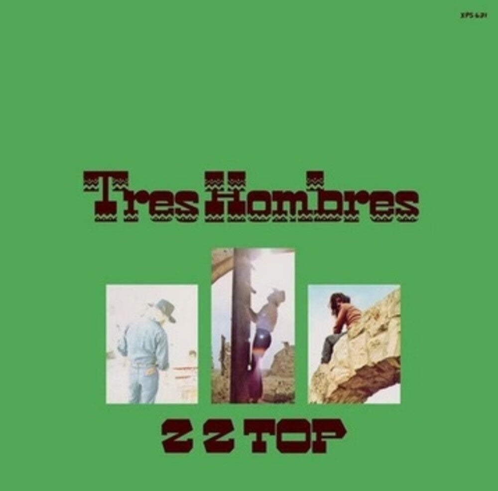 the album cover for ZZ Top - Tres Hombres
