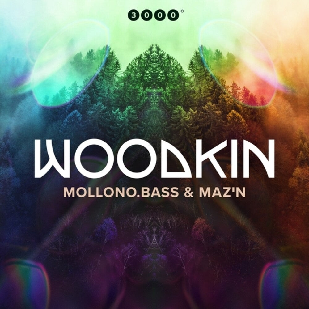 the album cover for Woodkin / Mollono Bass / Maz'n - Woodkin