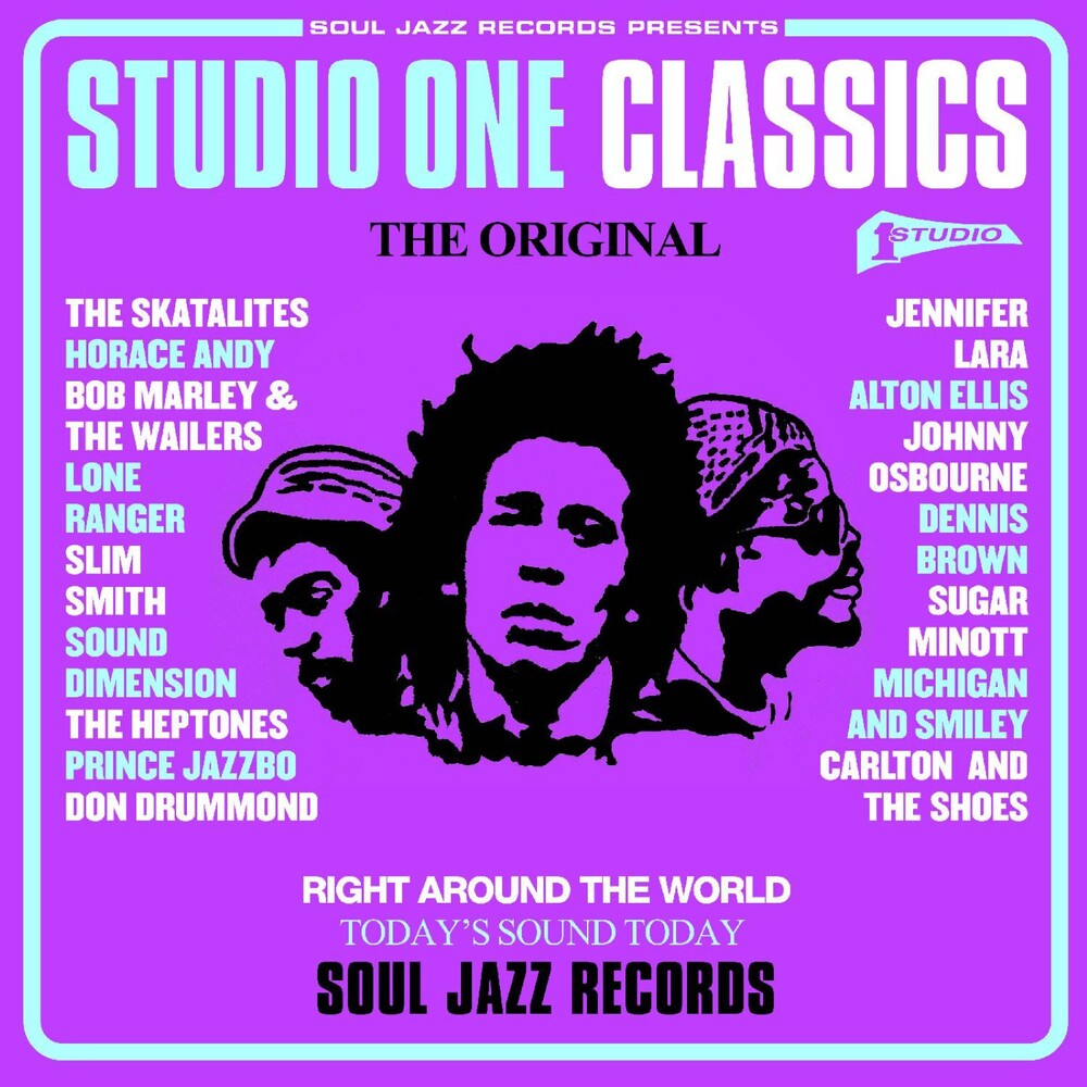 the album cover for Soul Jazz Records Presents - Studio One Classics