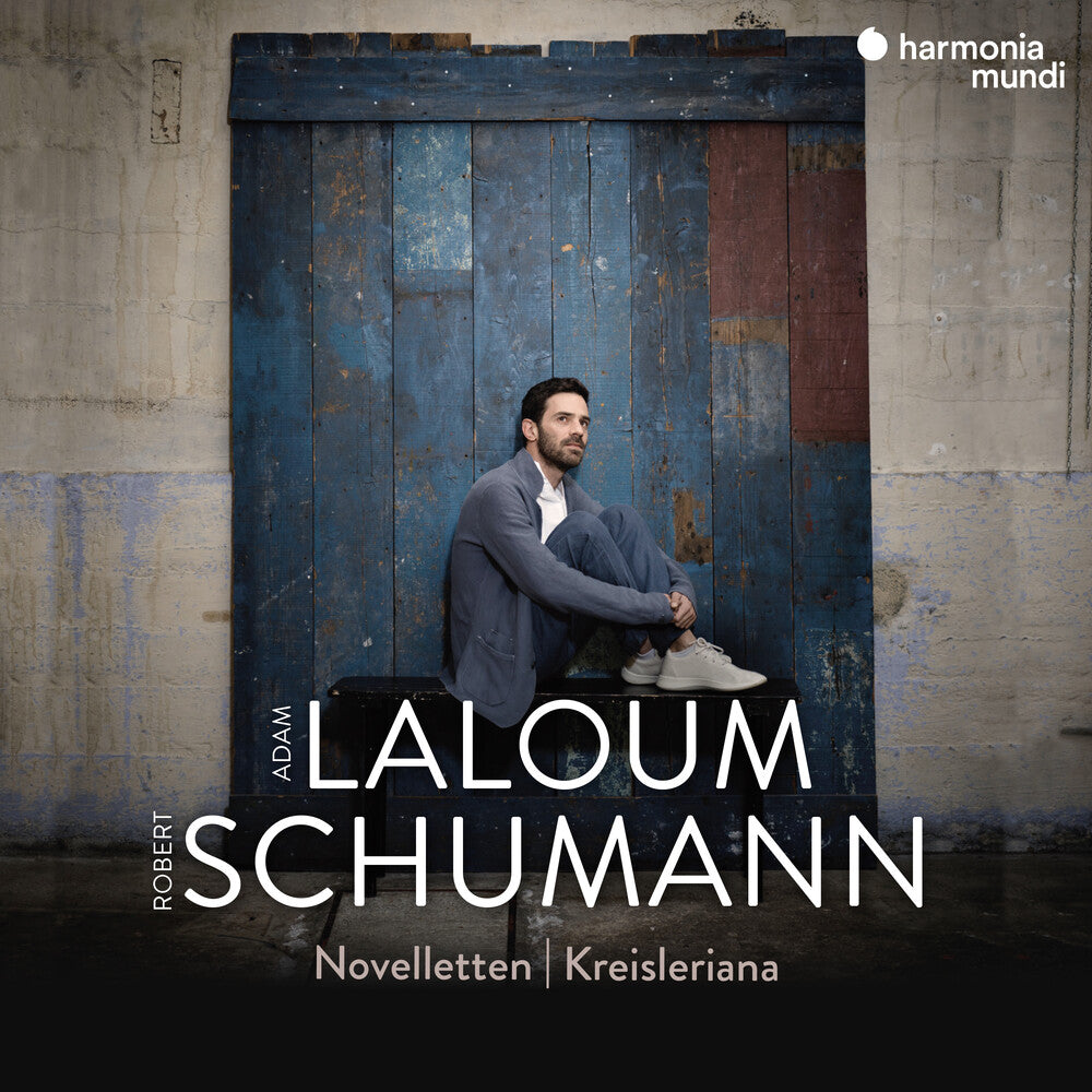 the album cover for Adam Laloum - Schumann: Novelletten - Kreisleriana