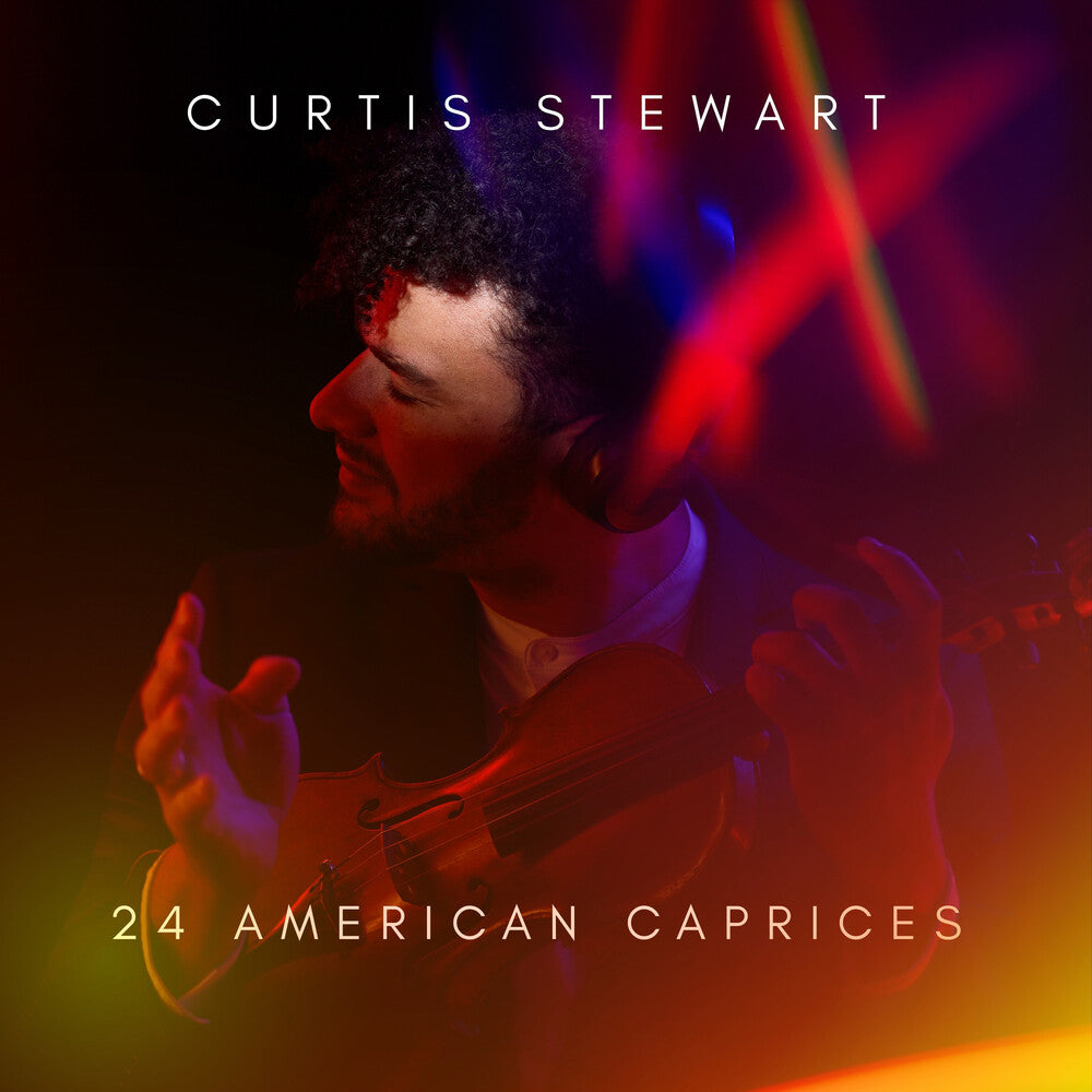 the album cover for Curtis Stewart J - 24 American Caprices