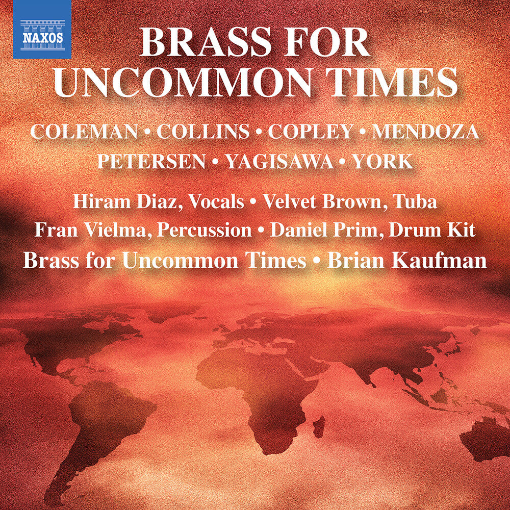the album cover for Hiram Diaz - Brass For Uncommon Times