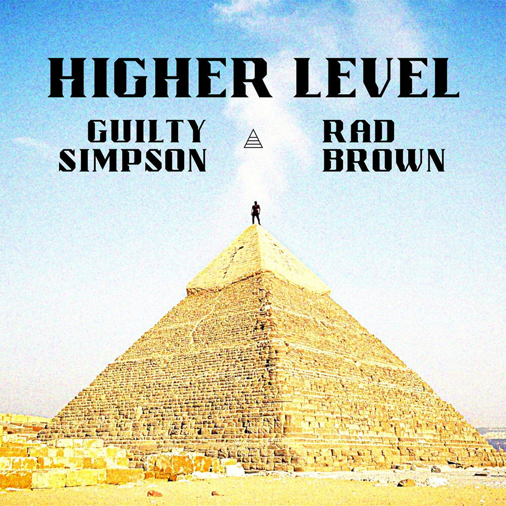 the album cover for Guilty Simpson & Rad Brown - Higher Level
