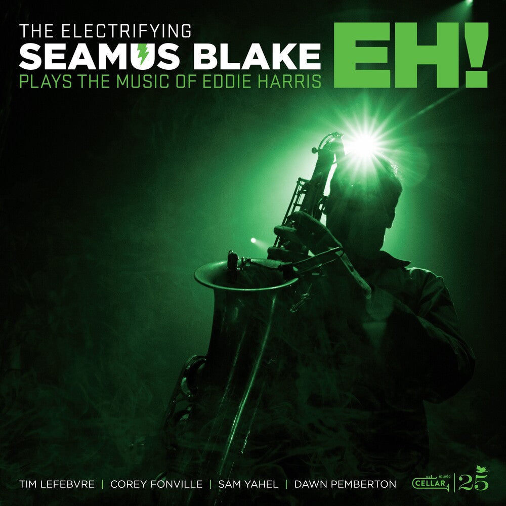 the album cover for Seamus Blake - Electrifying Seamus Blake Plays The Music Of Eddie