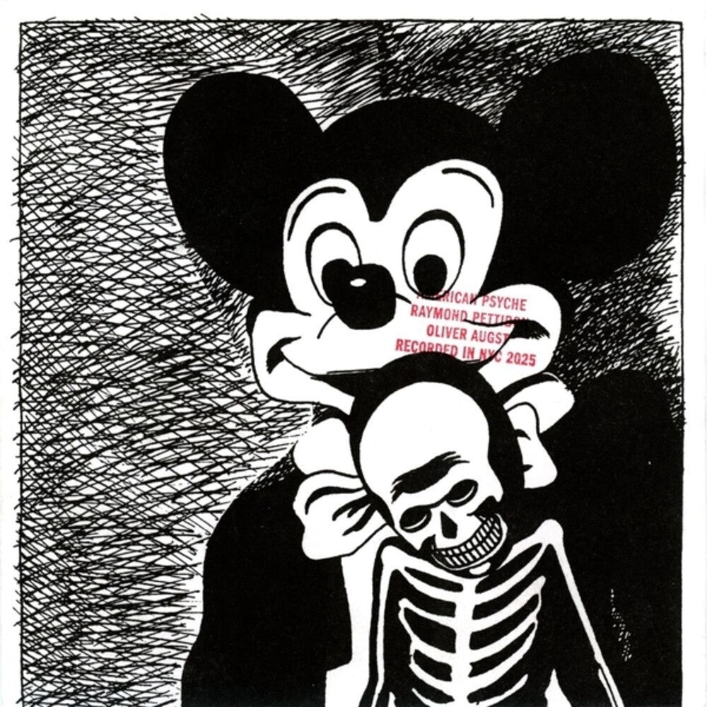 the album cover for Raymond Pettibon / Augst,Oliver - American Psyche