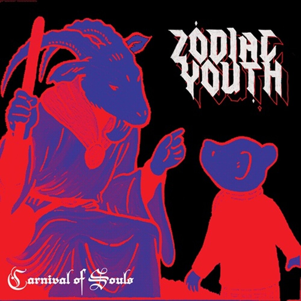 the album cover for Zodiac Mindwarp / Youth - Carnival Of Souls