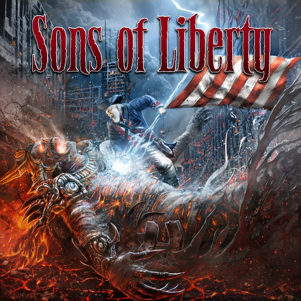 the album cover for Jon Sons of Liberty Schaffer - Thought Crimes (volumes 1 & 2) (limited/2lp/transparent Red Vinyl)