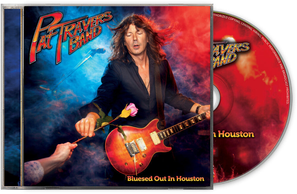 the album cover for Pat Travers Band - Bluesed Out In Houston