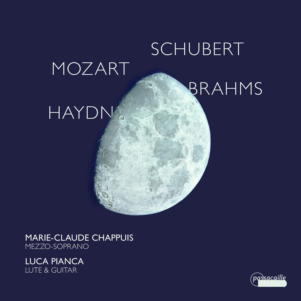 the album cover for Marie Chappuis -Claude - Mozart Haydn Schubert & Brahms