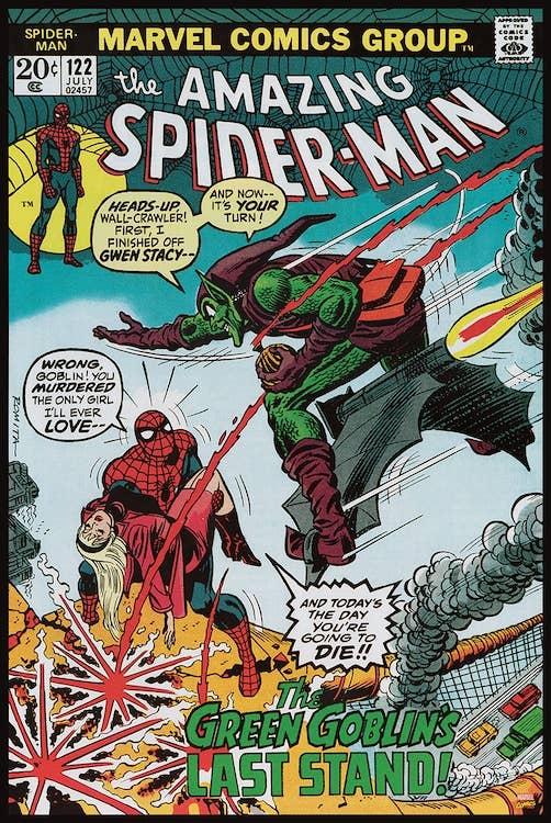 The Amazing Spider-Man The Green Goblin Last Stand Marvel: Individually Rolled & Labeled 54629