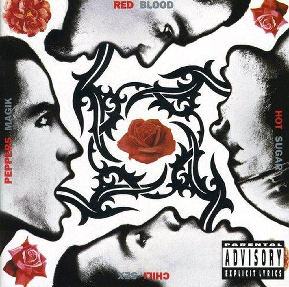 the album cover for Red Hot Chili Peppers - Blood Sugar Sex Magic