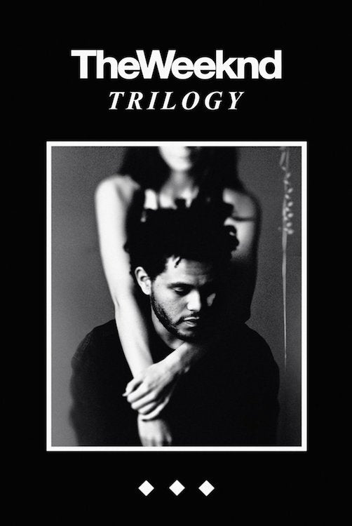 The Weeknd Trilogy Black & White Album Music Poster: Individually Rolled 52695