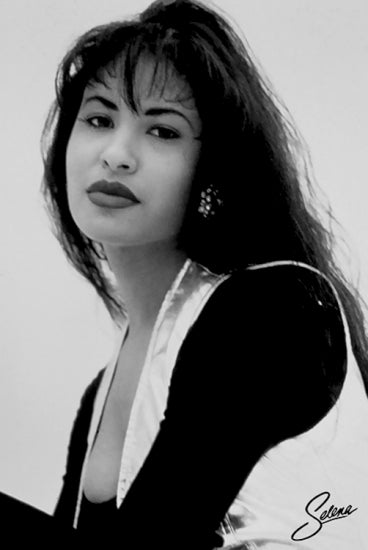 Selena Black & White Music Poster Size 24X36 52585