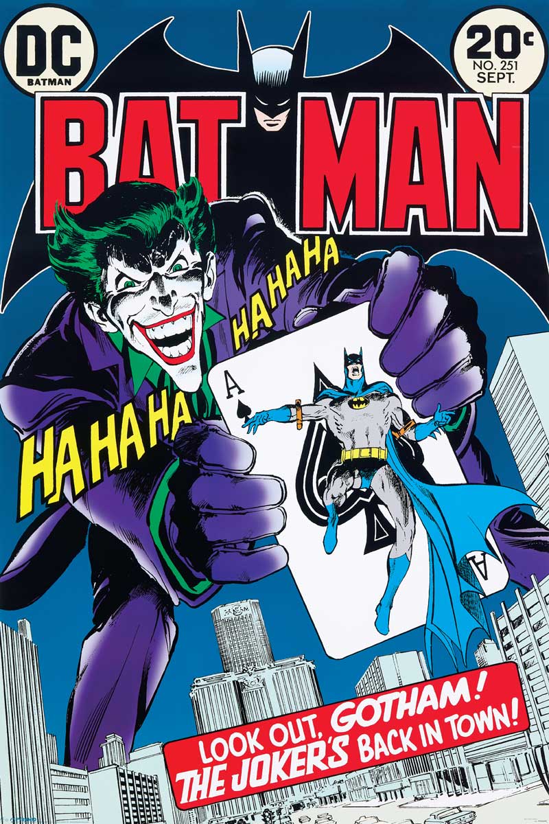 Batman Comic Book #251 'The Joker Five-Way Revenge!' DC: Individually Rolled & Labeled 55082