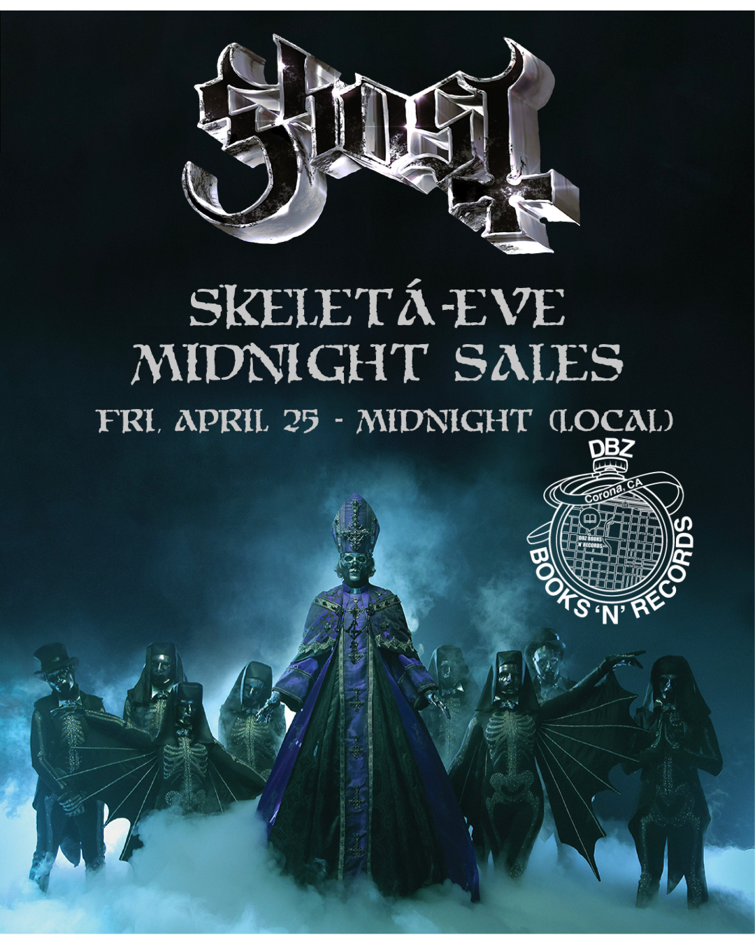 Ghost - Skeleta (Indie Exclusive, Limited Edition, Colored Vinyl, Violet) Pre-order