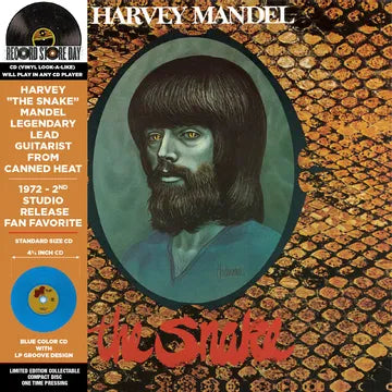 Harvey Mandel - The Snake AUDIO CD