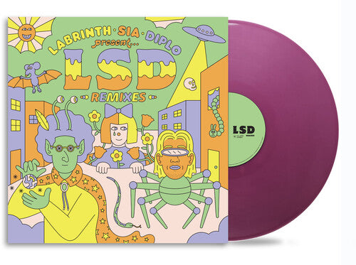 Labrinth, Sia & Diplo Present... LSD (Remixes) (RSD Exclusive, Colored Vinyl, Purple, 140 Gram Vinyl) Artist: LSD