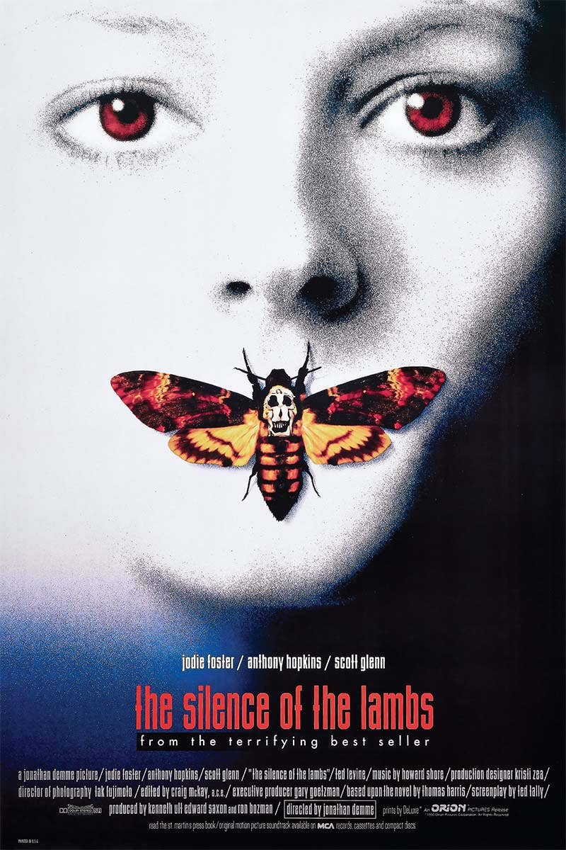 Silence Of The Lambs 24X36: Indivifually Rolled & Labeled 55269