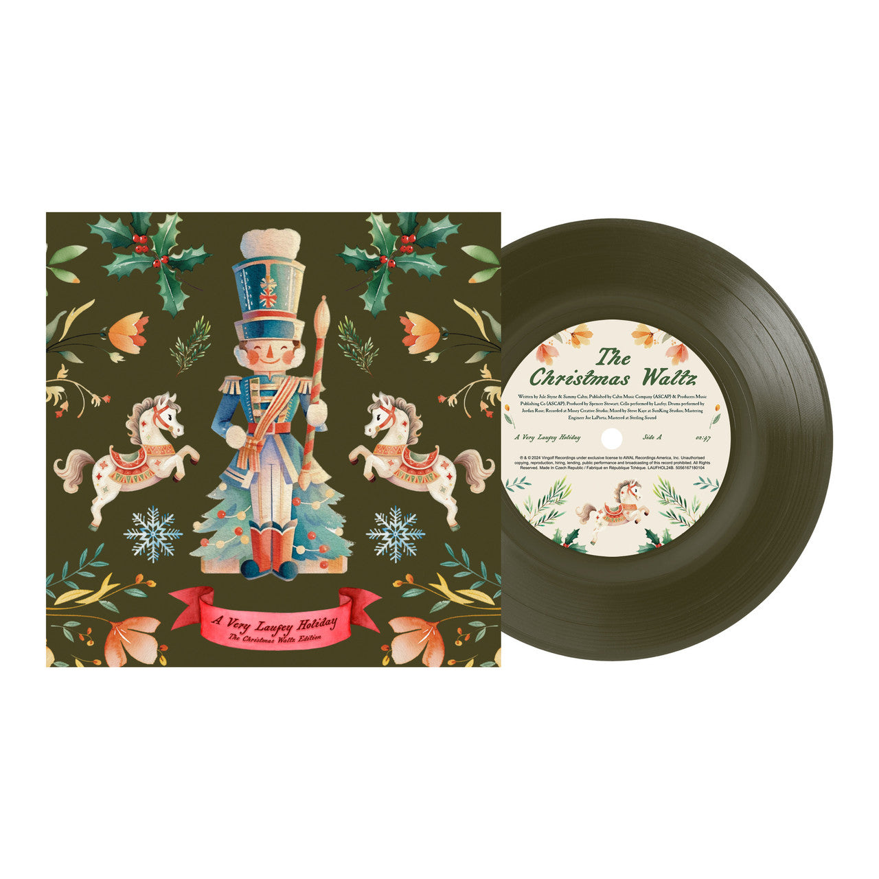 Laufey A Very Laufey Holiday: The Winter Wonderland Edition 45rpm 7" Vinyl Single (Green Vinyl)
