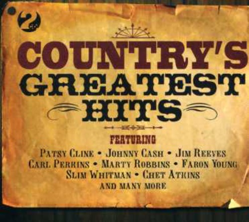 the album cover for Countrys Greatest Hits / Various - Country's Greatest Hits