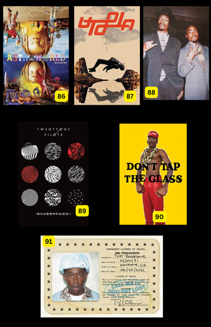 Music Posters ( In-Store ONLY ) $10 EACH