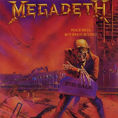 the album cover for Megadeth - Peace Sells But Who's Buying