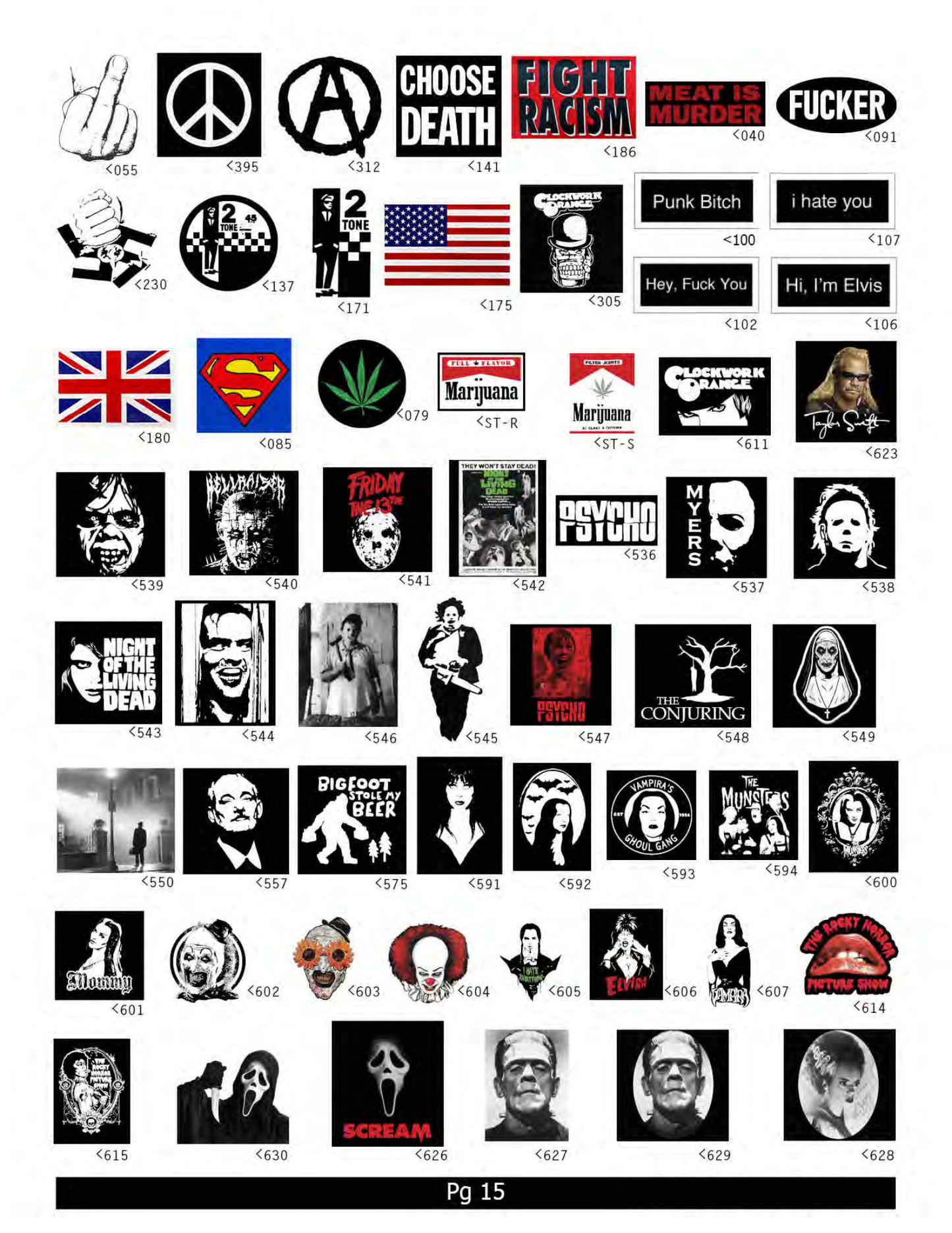 Stickers ( In-Store ONLY ) $3 EACH