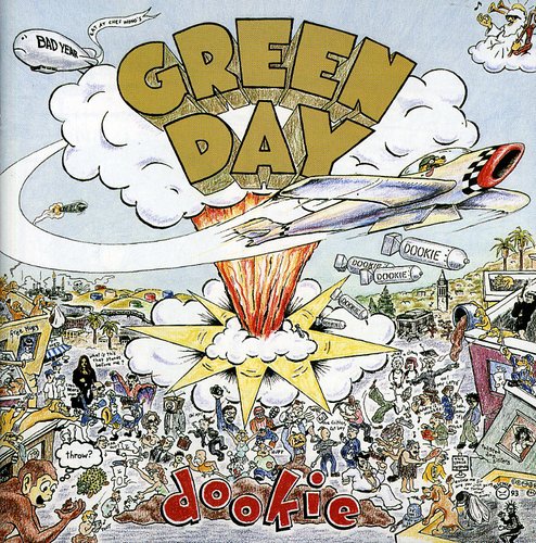 the album cover for Green Day - Dookie