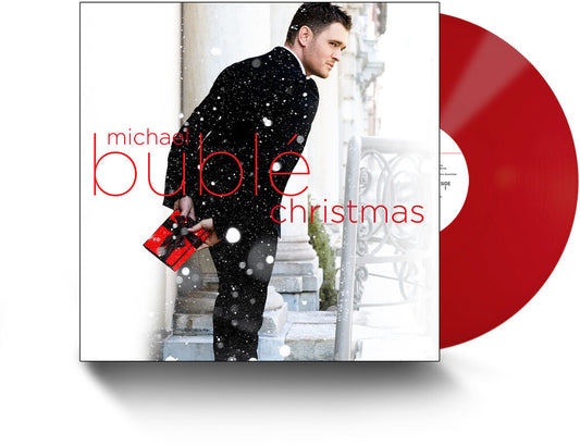 the album cover for Michael Buble - Christmas [Vinyl]