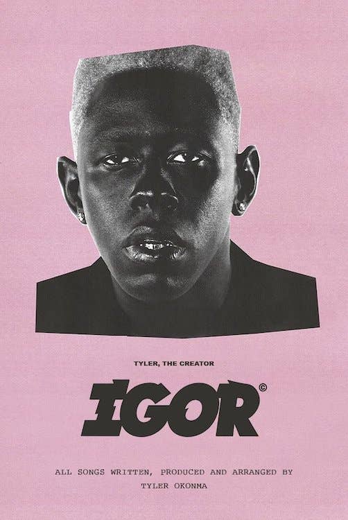 Tyler TC Igor Album Cover Rap Hip-Hop Music Poster: Individually Rolled 54153