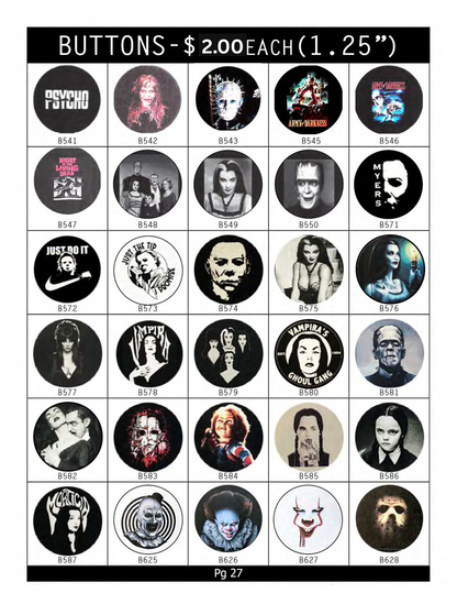 Buttons ( In-Store ONLY ) $2 EACH