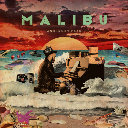 the album cover for Anderson .Paak - Malibu