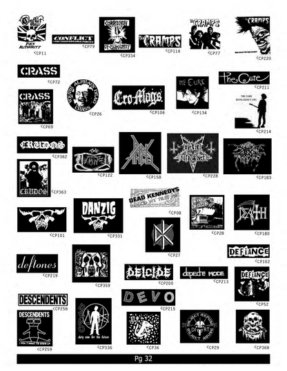 Cloth Patches ( In-Store ONLY ) $3 EACH