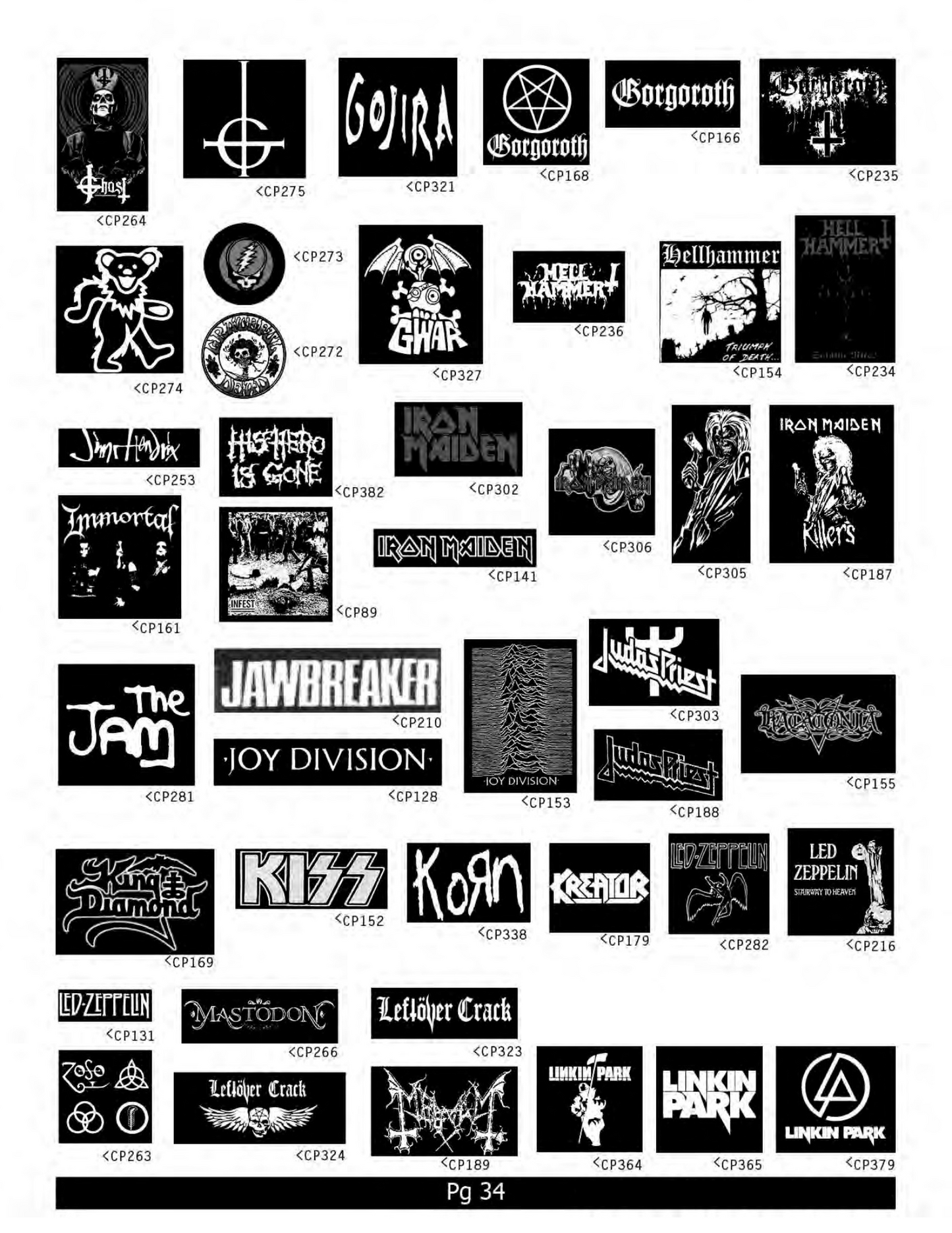 Cloth Patches ( In-Store ONLY ) $3 EACH