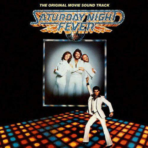 the album cover for Bee Gees - Saturday Night Fever (Original Movie Soundtrack): Remaster [Limited Edition 2LP]