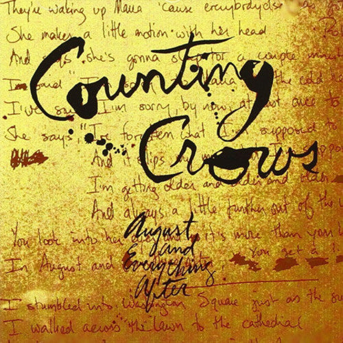 the album cover for Counting Crows - August And Everything After [2 LP]