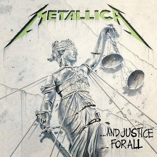 the album cover for Metallica - And Justice For All